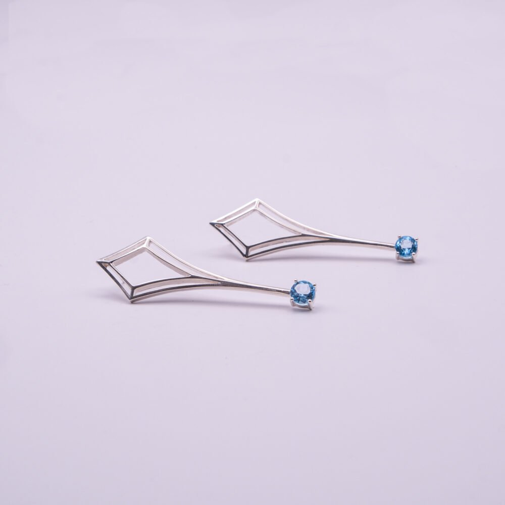 Pendientes Instinto Topacio Swiss