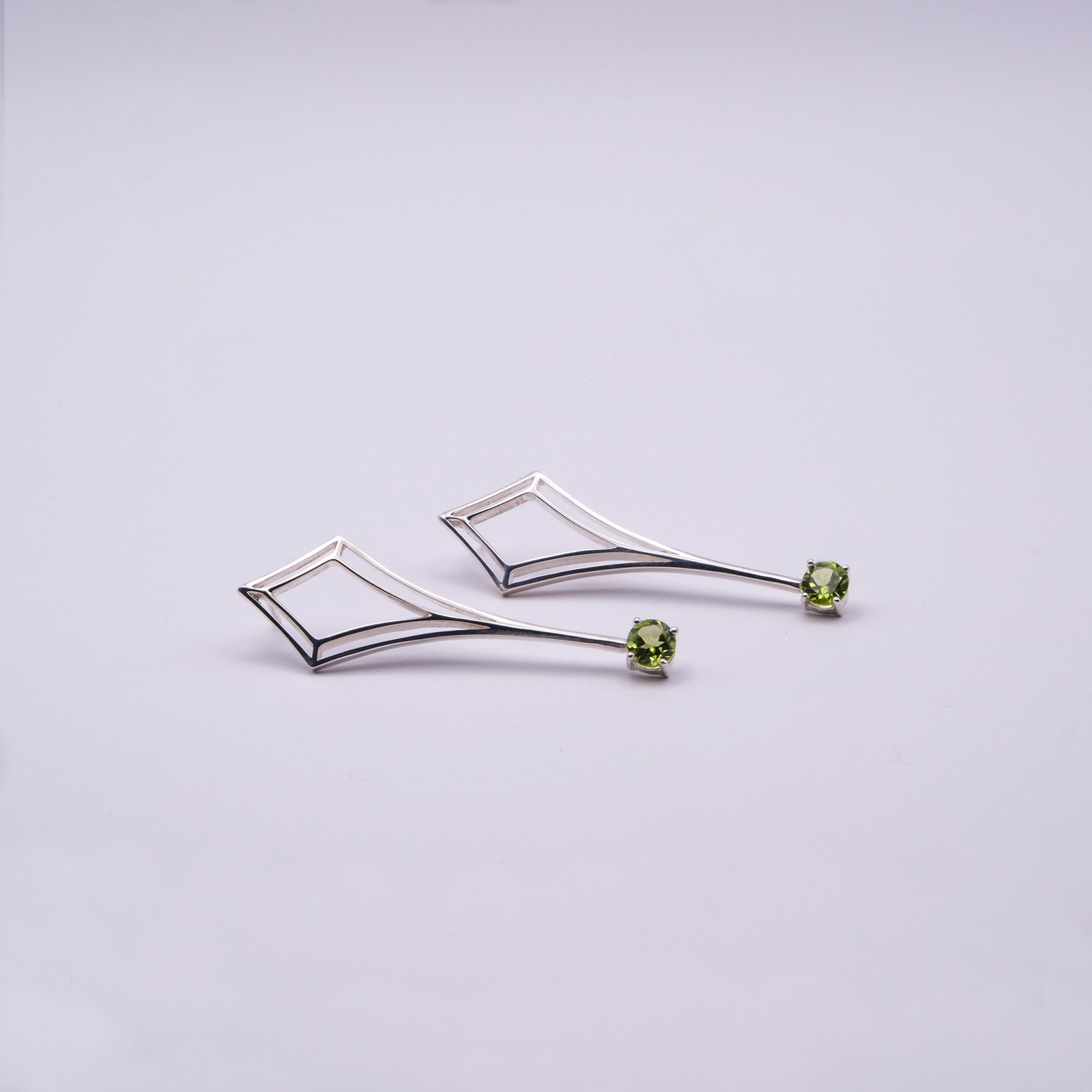 Pendiente Instinto Peridoto