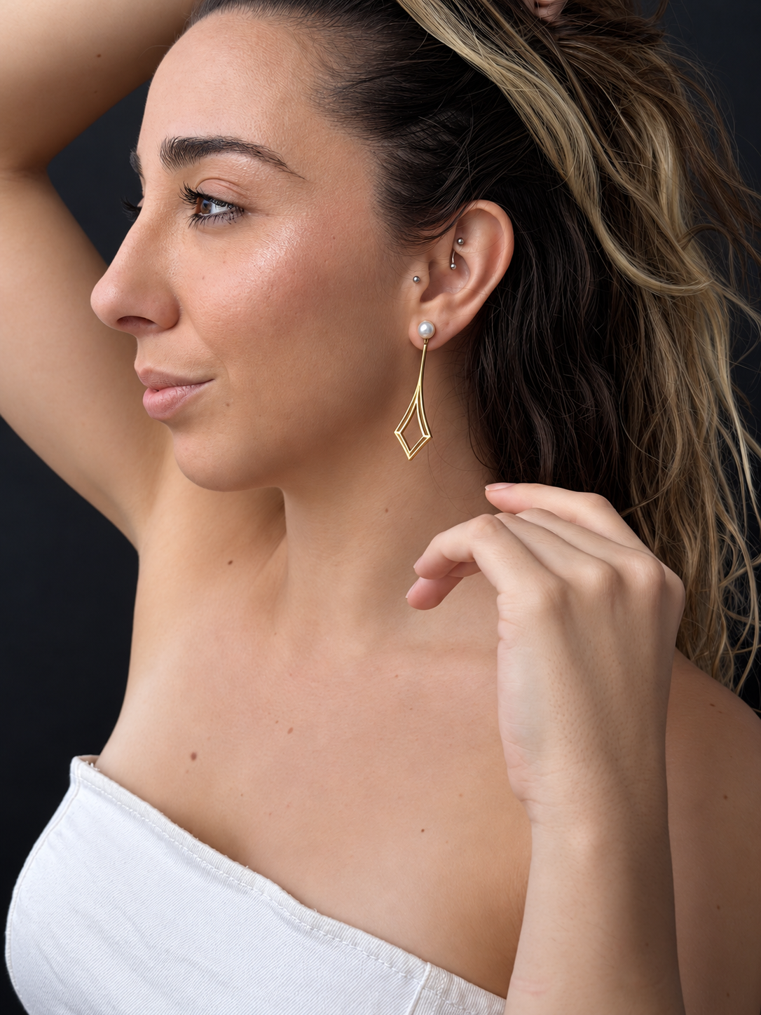 Pendientes Instinto Perla