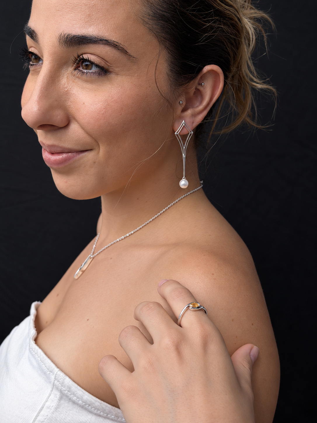 Pendientes Instinto Perla