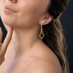 Pendientes Instinto con Perla