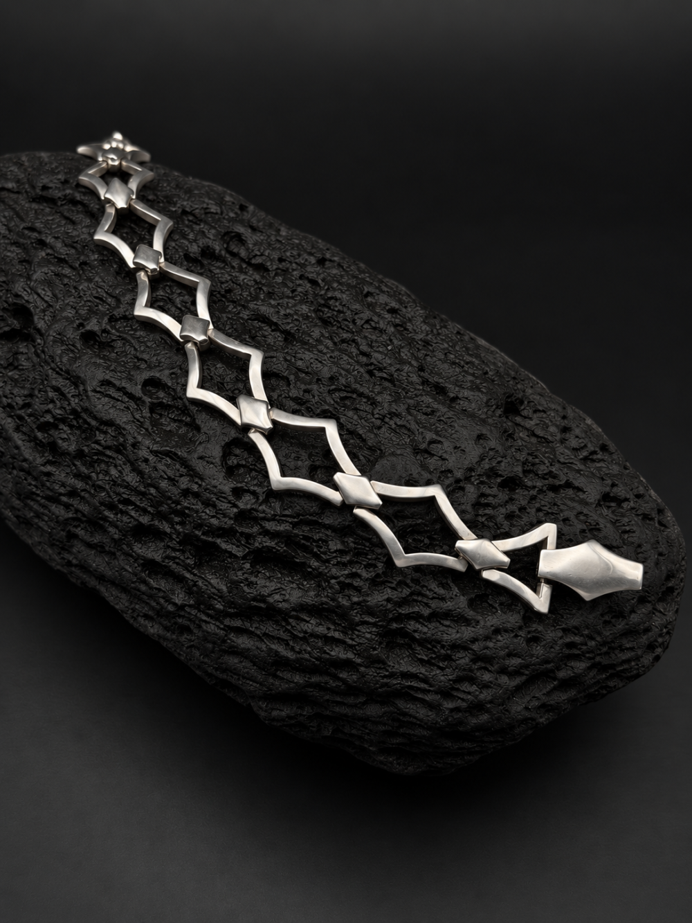 pulsera plata choker Pulsera Transformable Plata