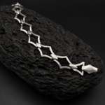 pulsera plata choker Pulsera Transformable Plata