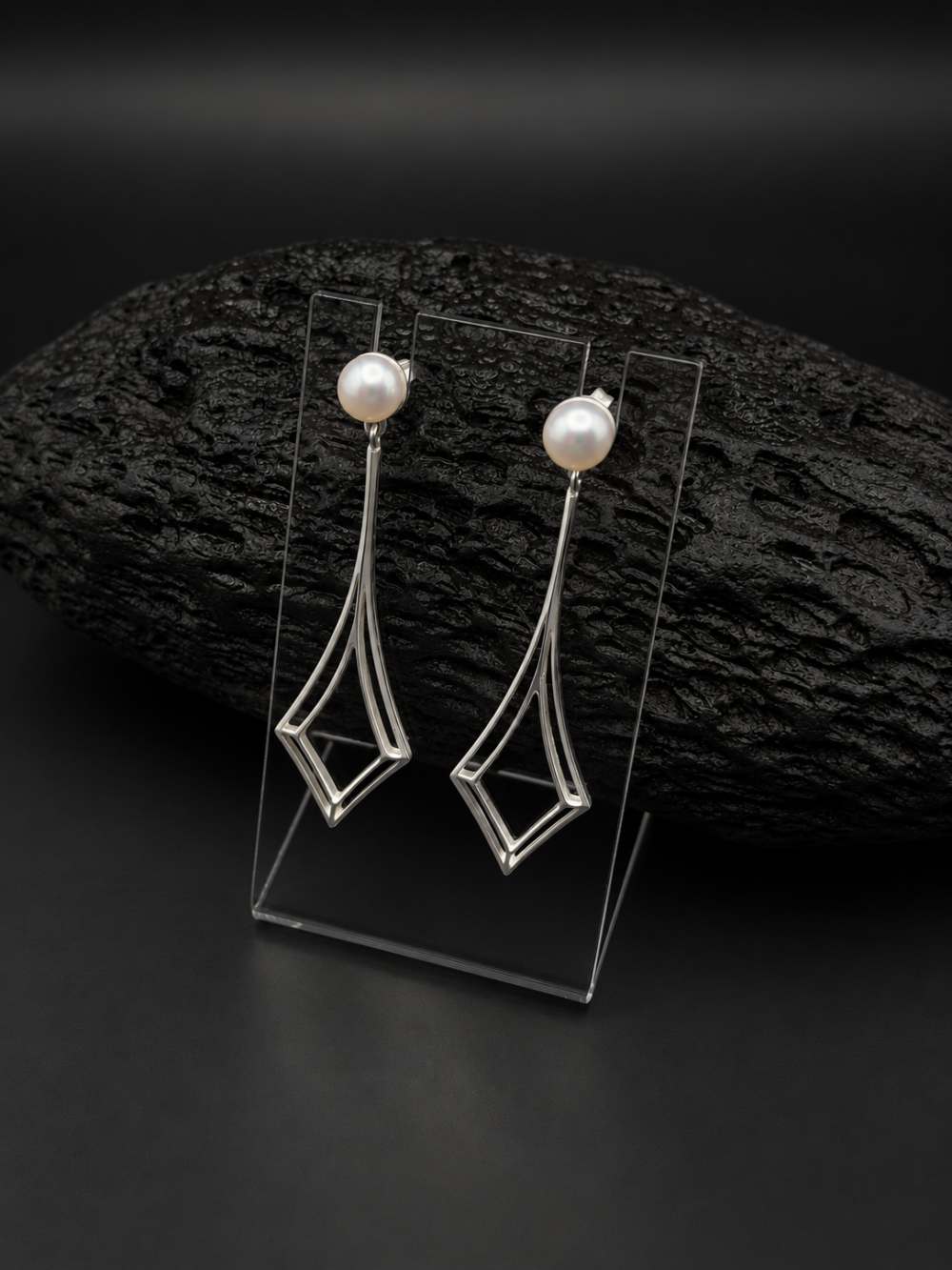 Pendientes Instinto con Perla