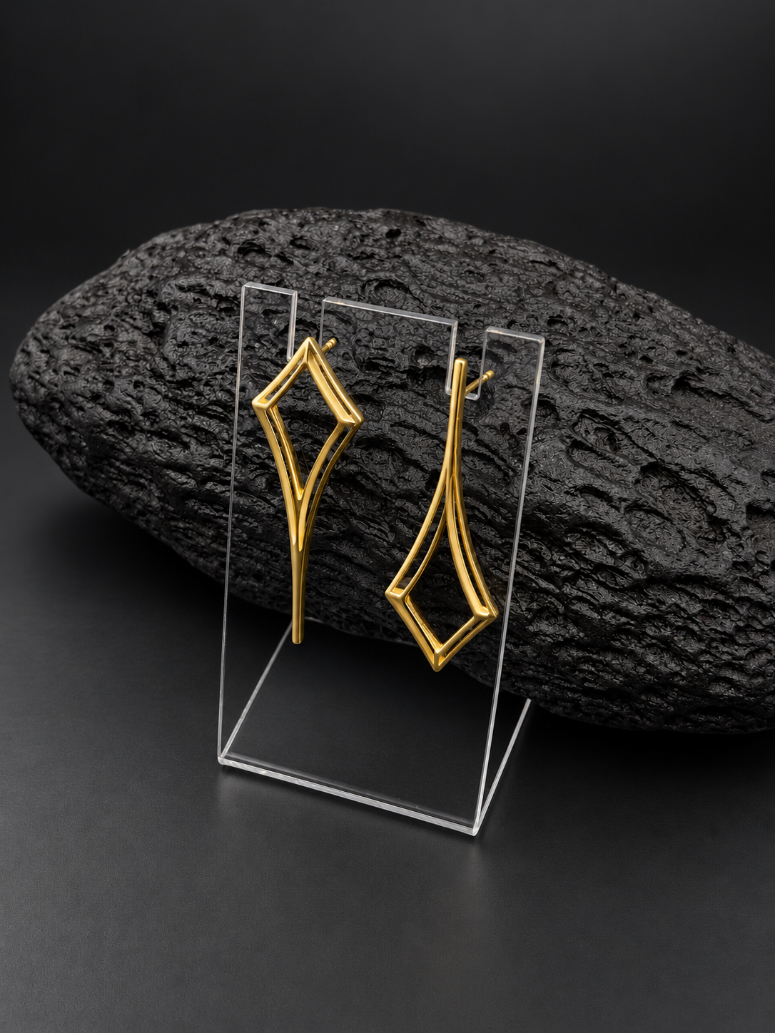 Pendientes Liso Asimétricos