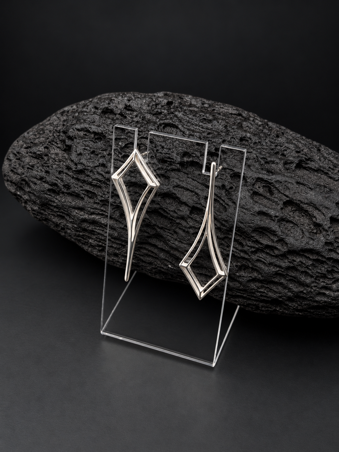 Pendientes Liso Asimétricos