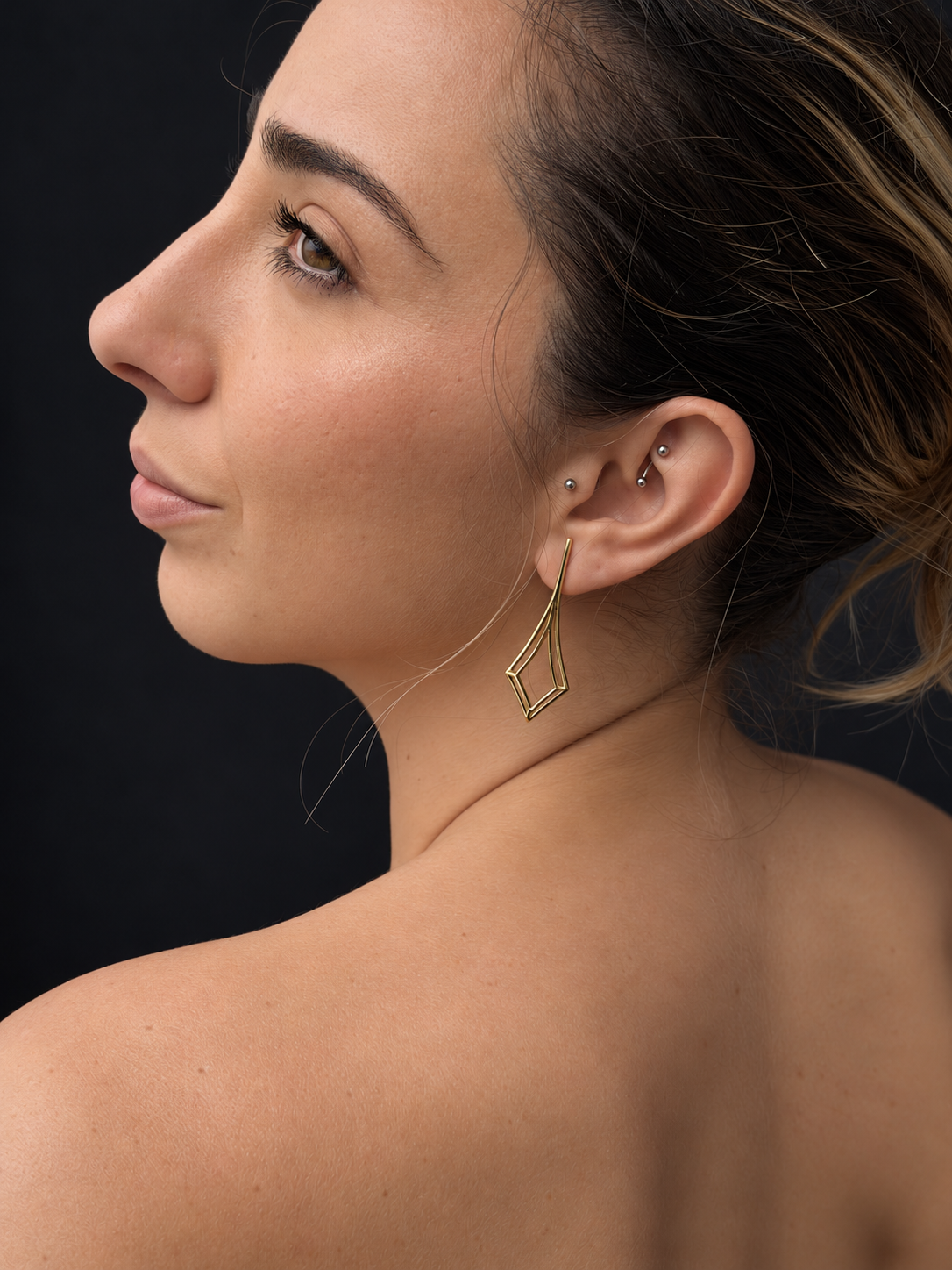 Pendientes Lisos Instinto