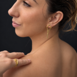 PendiOROrombo Pendientes Lisos Instinto