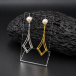 Pendientes Instinto con Perla