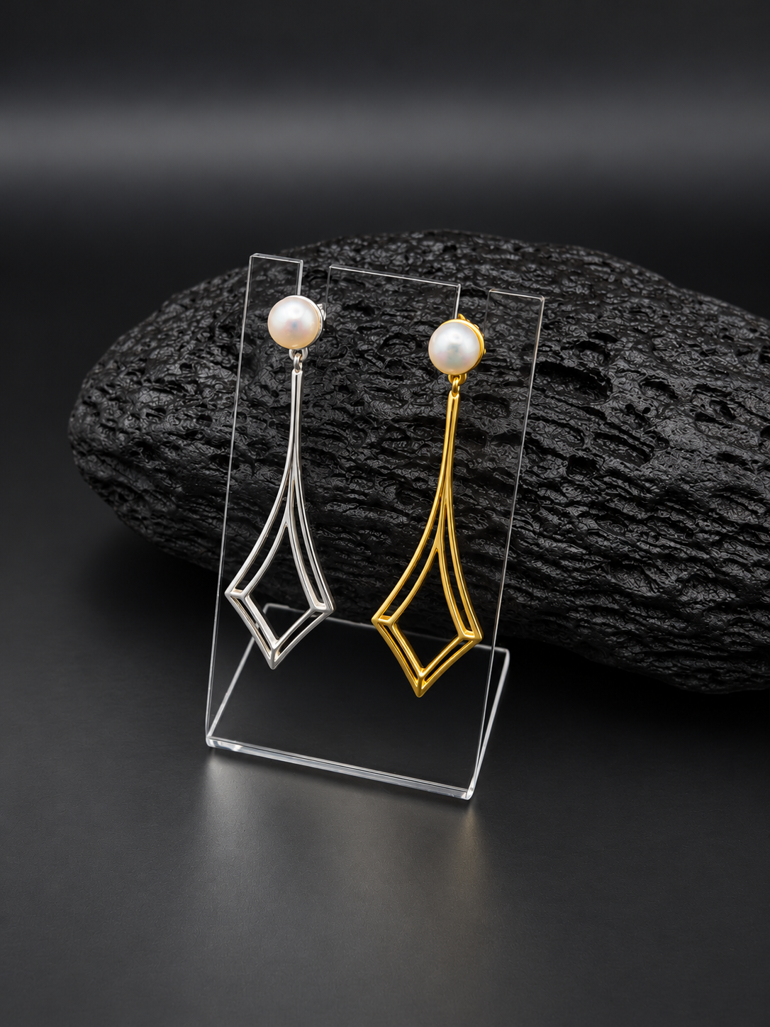 Pendientes Instinto con Perla